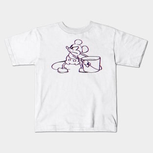 Steamboat Willie is jealous Kids T-Shirt